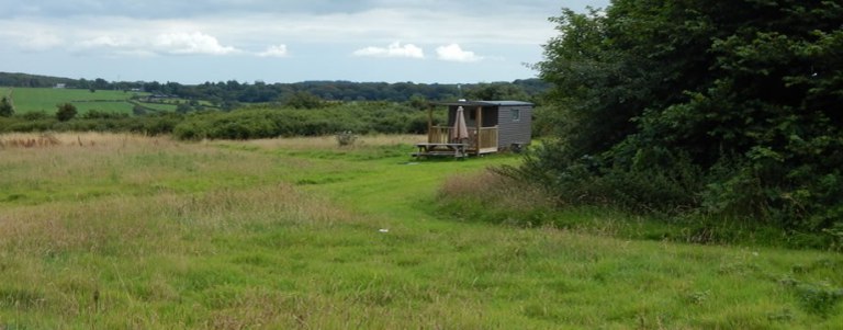 Frizparc Shepherd's Hut Glamping in North Cornwall